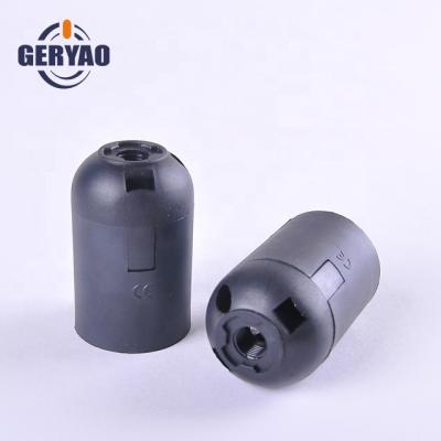 China Factory direct sale European style E27 plastic screw socket for pendant light for sale