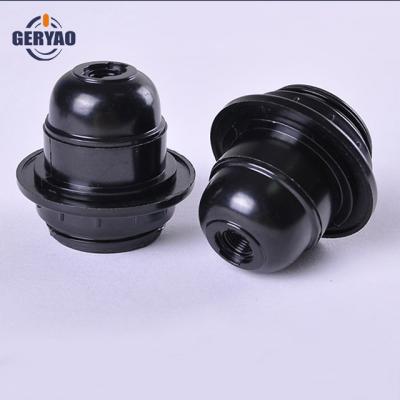 China Screw China Factory Bakelite E27 Bulb Screw Socket With Thin Ring for sale