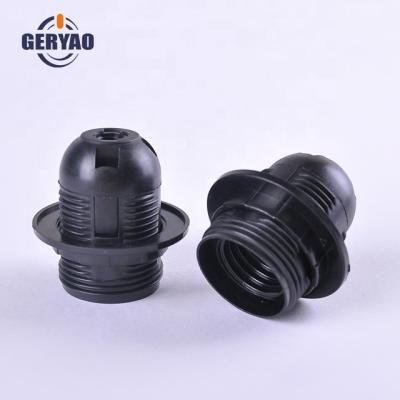 China Screw American Standard Canada Approved E26 Plastic Socket With Ring for sale