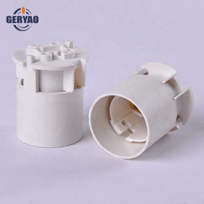 China Push in type wholesale CE approved plastic b22 bulb holder for led lamps for sale