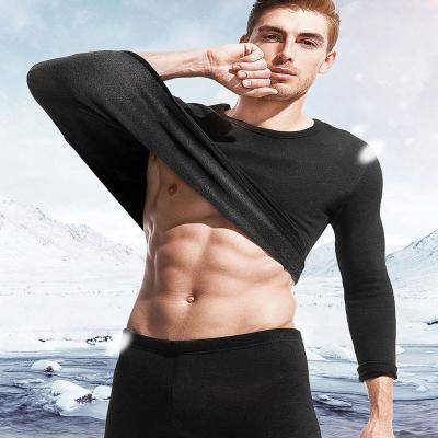 China Autumn Winter Men's Pure Color Merino Passionate Men's Thermal Underwear QUICK DRY Warm Long for sale