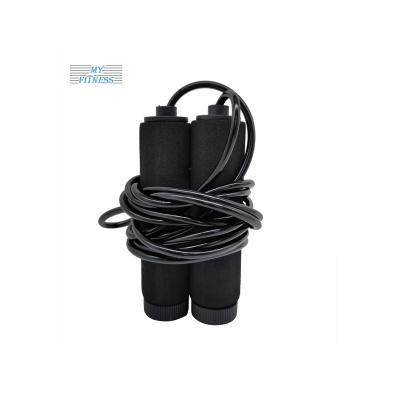 China PP handle with foam and iron in it various promotional goods using customized plastic jumping rope for sale