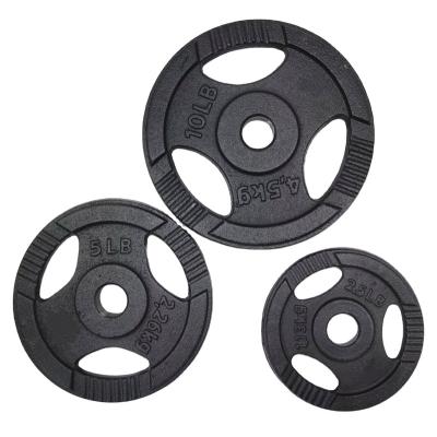 China Durable Gym Workout Iron Barbell Weight Lifting Weight Plates Standard Dishes For Home And Gym Use for sale