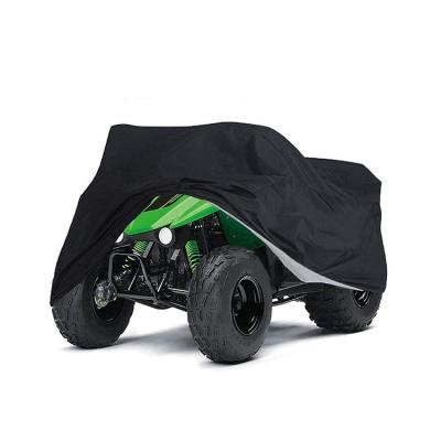 China Anti-uv/Rainproof/Dustproof dustproof waterproof Black resistance Uv protection 600d Oxford atv cover for sale