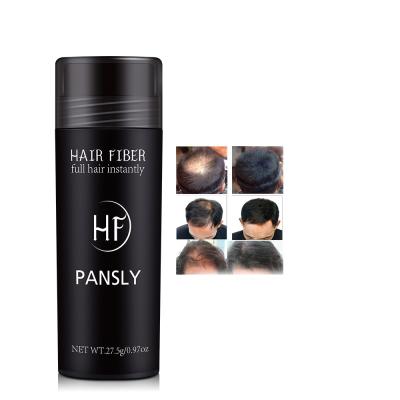 China Color-protecting Wholesale 27.5g Salon Products Black Keratin Hair Building Fibers Hair Loss Treatment for sale