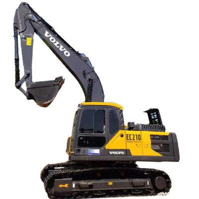 China Used Volvo  EC210 Excavator/21ton Volvo Excavator With Good Condition 1.05mÂ³ for sale