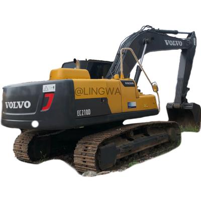 China Well products Hot sale Famous Sweden Brand Volvo used Volvo EC210 excavator EC240 hydraulic crawler machinery low price 1.1mÂ³ for sale