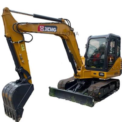 China Mini Used 6TON Second-hand Excavator XCMG XE60DA  for cheap sales/Xcmg XE55 XE60DA XE60CA XE75 XE80 XE85 0.23mÂ³ for sale