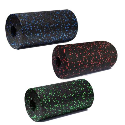 China PPE foam back massage muscle roller 15x30cm PPE roller yoga foam roller cavity colored column yoga for back and fitness for sale