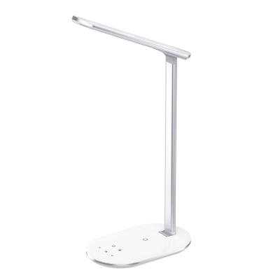 China Modern Reading LED Table Lamp Portable Lamps Radio Fill Desk Light With USB for sale