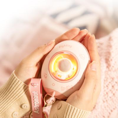 China ABS+Fireproof PC+Aluminum Alloy 2021 USB Rechargeable Reusable Bank Hand Warmer Mini Pocket Hand Warmer Portable 5000mAh Electric Power Hot Sale Winter Gift for sale