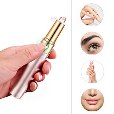 China Safety 2022 Upgraded Rechargeable Eyebrow Trimmer for Women and Men Painless Portable Precision Electric Trimmer with LED Light for sale