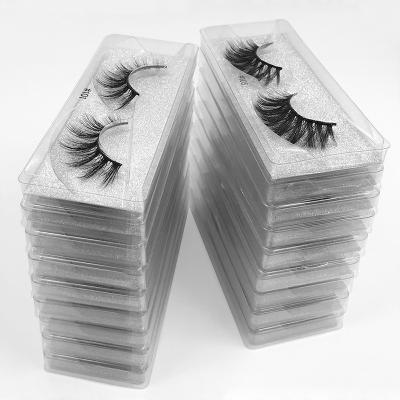 China Wholesale 30/40/50/100pairs False Eyelash Lashes 3d Mink Lashes Natural False Eyelashes 5D Eyelashes Natural Soft Warm Messy Makeup for sale