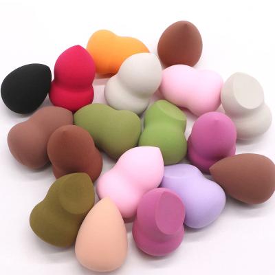 China New Egg Beauty Soft Blender Egg Soft Makeup Sponge Cushion Foundation Powder Sponge Beauty Tool Women Make Up Accessories for sale