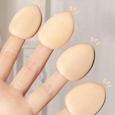 China Fun Mini Finger Shape Puffs Air Cushion Sponge Foundation Makeup Concealer Highlighter Bar Makeup Puff Tools Eco-Friendly For Small Face for sale