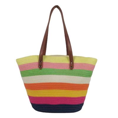 China Wholesale High Quality Practical Durable High Quality Women's Handmade Summer Beach Bag for sale