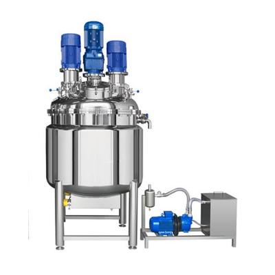 China Liquid Multifunctional Equipment Dosing PE Stainless Steel Mixing With Agitator High Shear Mixer Tank for sale