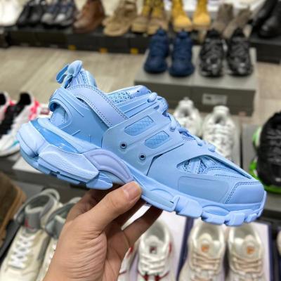 China 2021 Fashion Trend Brand Balanciagga Track 3.0 Brand Balanciagga Trainers Women High Quality Fashionable Best Selling Men's Casual Shoes for sale