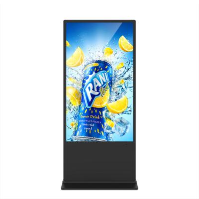 China 32-86 Inch Indoor Interactive LCD Display Touch Screen Double Sided Digital Signage Kiosk for sale