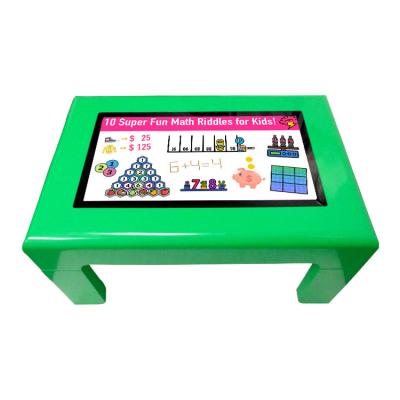 China 21.5-32 inch indoor touch screen LCD touch screen PC monitor interactive smart detachable leg interactive table for sale