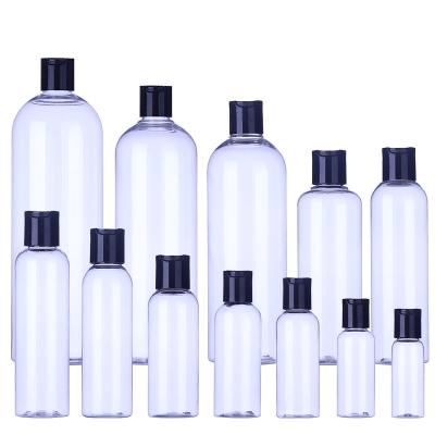 China BEAUTY PACKING Bottle 200ml 250ml 330ml 750ml 4oz Cheap Round Pet Shampoo Plastic Bottle for sale