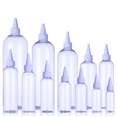 China Other Material 30 PET Bottle 50 60 80 100 120 150 200 250 300 500 650 750 850 1000ml Plastic With Guest Glue Dropper Cap for sale