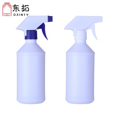 China BEAUTY PACKAGING 500ml 16OZ HDPE spray detergent bottle clean kitchen and get rid of grease watering can plastic bottle for sale