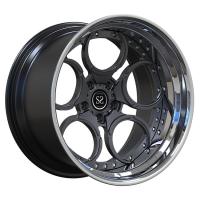 China As polegadas de 5x114.3 PCD 2-PC feito sob encomenda de Nissan 19 desconcertados GTR e 20 forjaram bordas da liga à venda