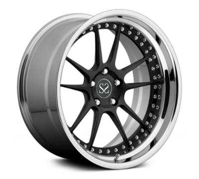 China 20inch Rims Polish Customized  2-PC Forged Alloy Rims For MERCEDES-BENZ / Rim 20