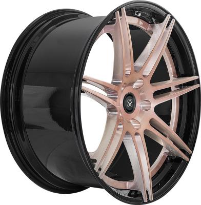 Κίνα το 2-PC 5x120 Range Rover 22inch σφυρηλάτησε τις ρόδες φιαγμένες από κράμα αργιλίου 6061-T6 προς πώληση