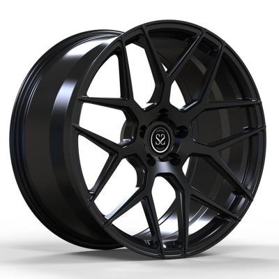 China 20 ruedas negras escalonadas 21 pulgadas 5x114.3 de la aleación del satén ES350 Lexus Forged en venta