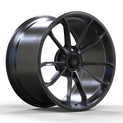 China Porsche 991 Gt3 Custom Gloss Black Center Lock Rims 20x9 and 20x12 for sale