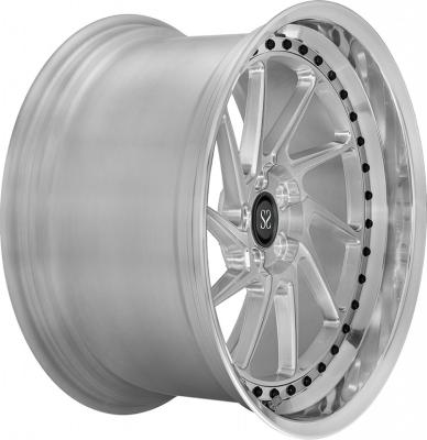 China VIA Polished Super Concave 2 Piece Forged Wheels For Customized for sale