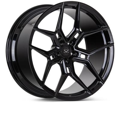 China All Black 21 Inches Ferrari 488 Concave Forged Wheels Sae-J2530 for sale