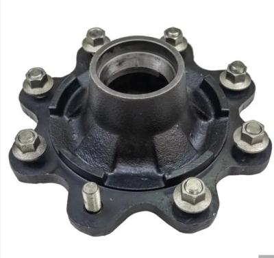 China 101.6 PCD 5x5 Trailer Wheel Hub Assembly Kit Black Painting for sale