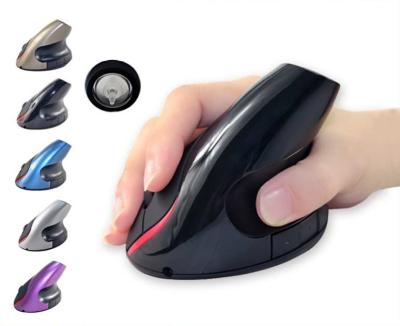 China 2.4g Finger Mouse 2.4Ghz Ergonomic Optical Vertical Computer Wireless Rechargeable Computer Mouse for sale