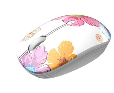 China Factory Wholesale Price High Sensitivity Desktop ABS 3D Sublimation Custom USB Optical 2.4G Wireless Mouse for sale