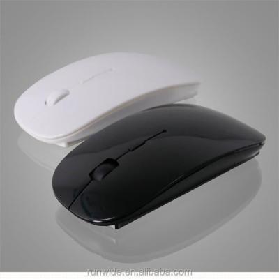 China Custom High Sensitivity Ultra Thin 2.4G Optical Wireless Mouse For PC Laptop Desktop Computer for sale