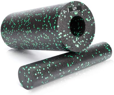 China Lightweight Wholesales Camouflage PPE 2 in1 Yoga Column Foam Roller Set Color Customized Packing for sale