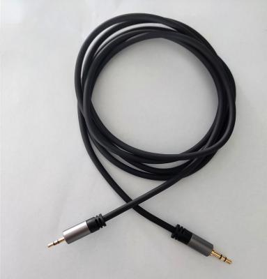 China 2.5mm To 3.5mm Audio Cable 4 pole/3 pole TRS Male Plug Car Stereo Extend Audio Cable for sale