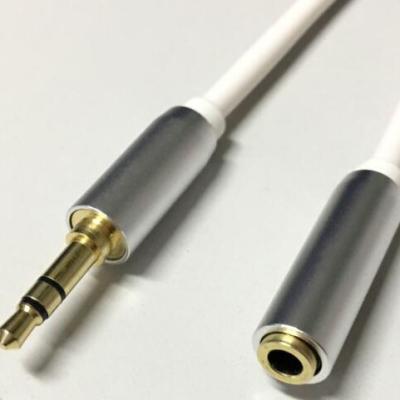 China DVD Player Super Speed ​​Sound Quality 3.5mm Male To Female Stereo Audio Cable Cord For PC MP3 for sale