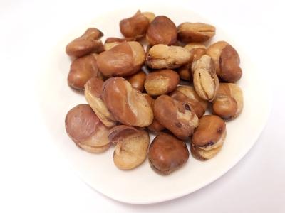 China Big Salted Fava Nuts Roasted Broad Beans Handpicked Material HACCP Certificated for sale