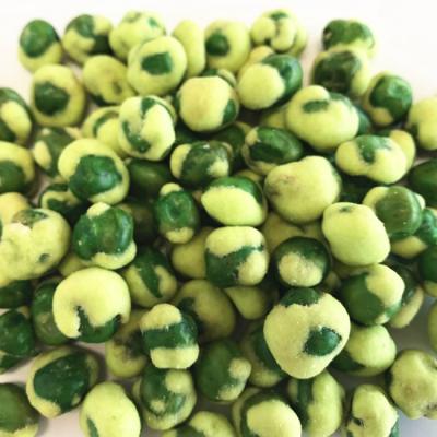 Cina Alimenti gialli di Fried Coated Green Peas Snack di sapore del Wasabi del vegano all'ingrosso popolare in vendita