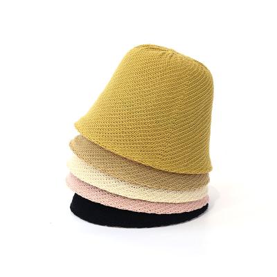 China Wholesale Striped Twill Fisherman Bucket Hat Comfortable And Stylish Summer Sun Shade Hat for sale