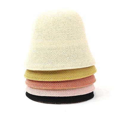 China New Customized Picture Two Color Designer Bucket Hat Papyrus Summer Fisherman Breathable Hat for sale