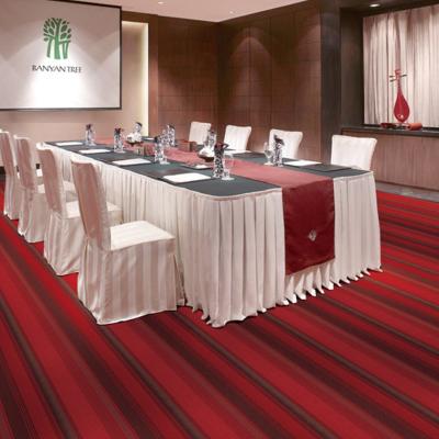 China Doorgenaaide Tapijt van Broadloom van het hotelpolypropyleen het Commerciële 4m X 25m het Tapijt van de Lijnstapel Te koop