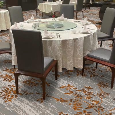 China Lobby Wall To Wall Woven Axminster Carpet With Wool And Nylon for sale