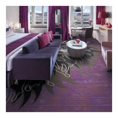 China Cost Effective Wall To Wall Nylon Printed Carpet With Flame Resistance for sale