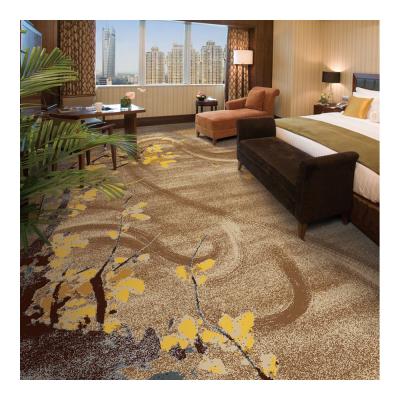 China Lead And Flower Element Nylon Wall To Wall Printed Carpet For Room for sale