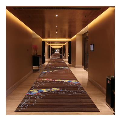 China Custom Pattern Luxury Hospitality Carpet Wear Resisting For Hallway for sale